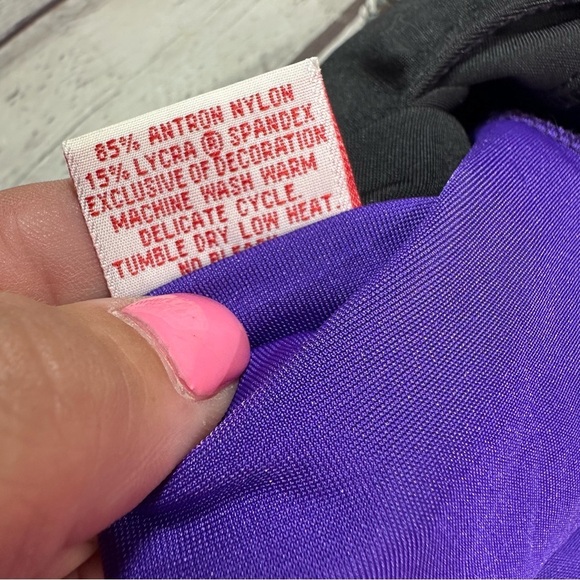 vintage 80s Algy Sequin Embellished unitard performance costume sz M - Picture 6 of 9